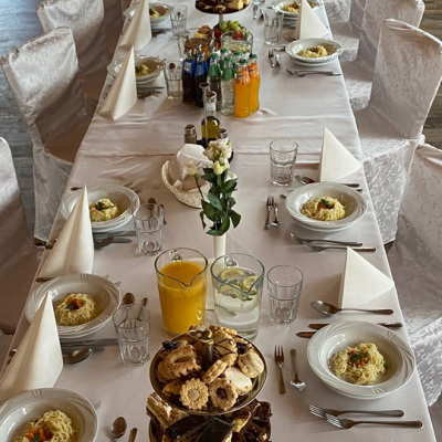 Restauracja na rocznicę komunii