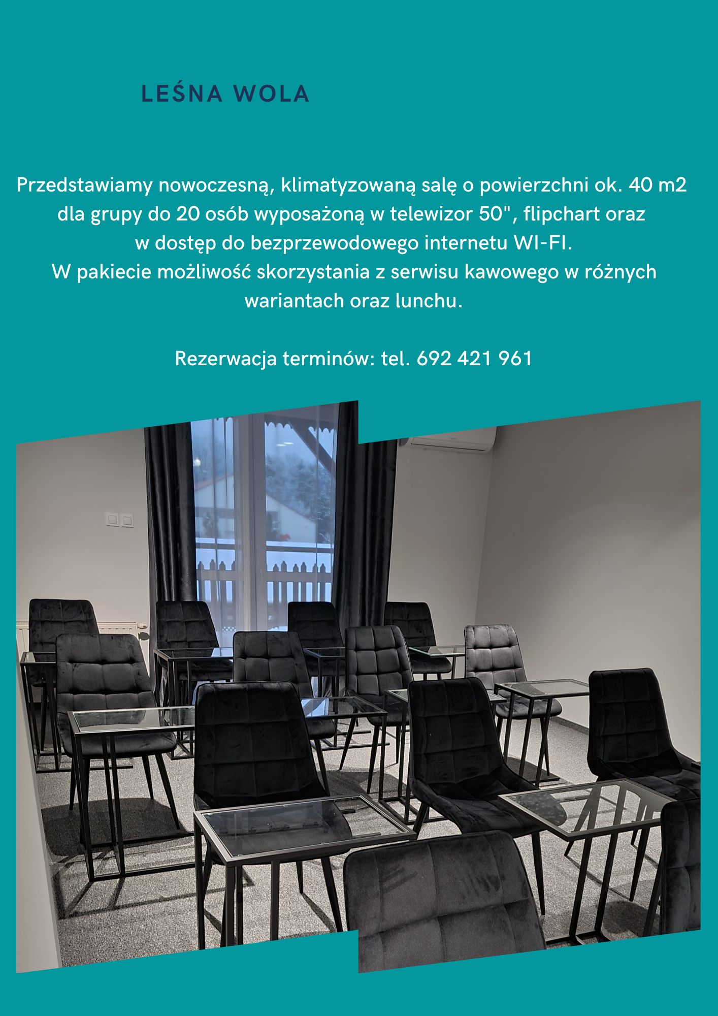 wynajem sali szkoleniowej
